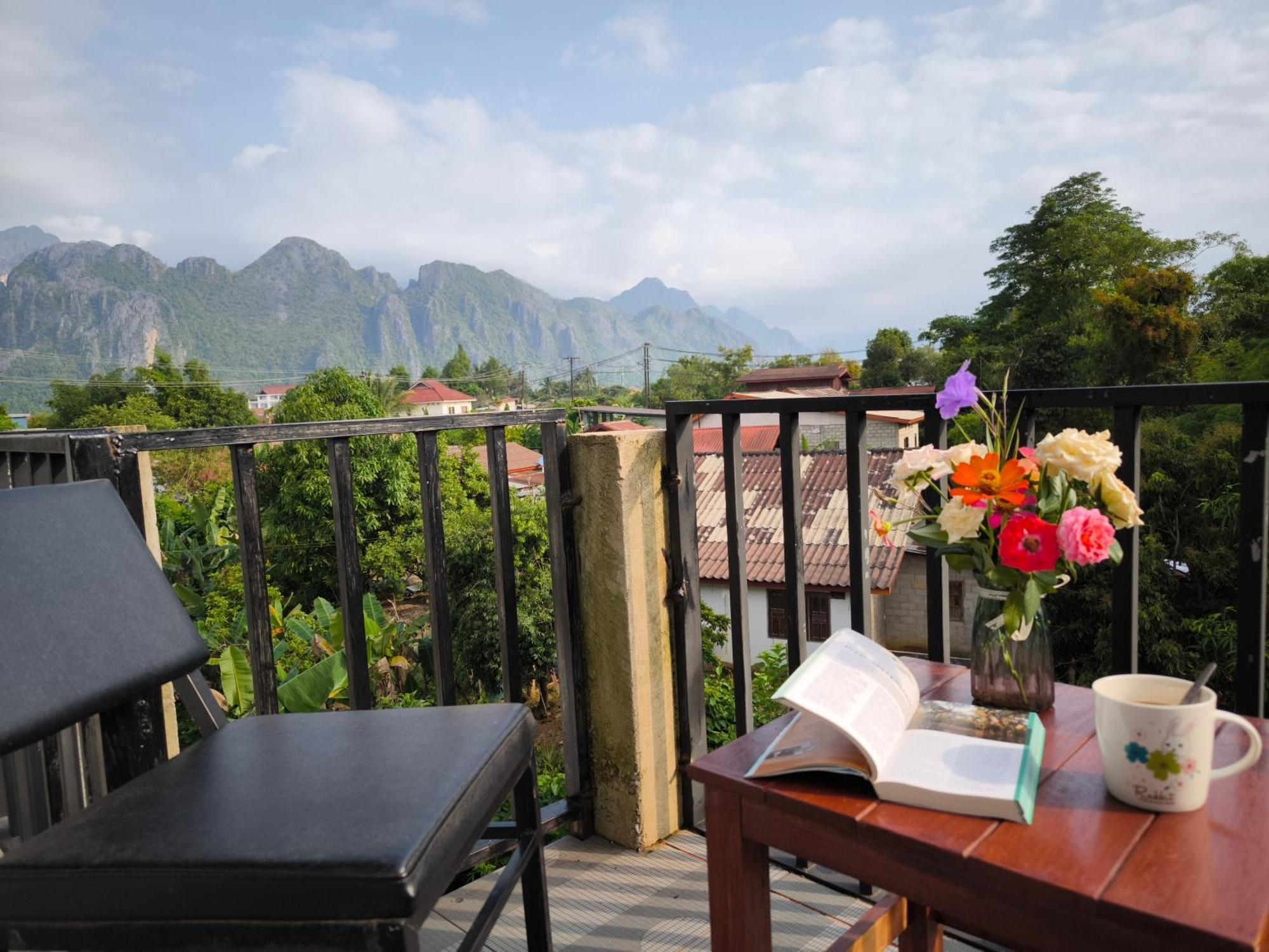 Dok Champa Resort 방 비엥 외부 사진